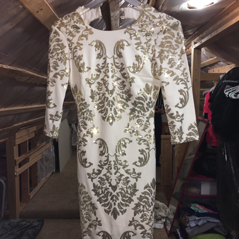 Macy’s dress.